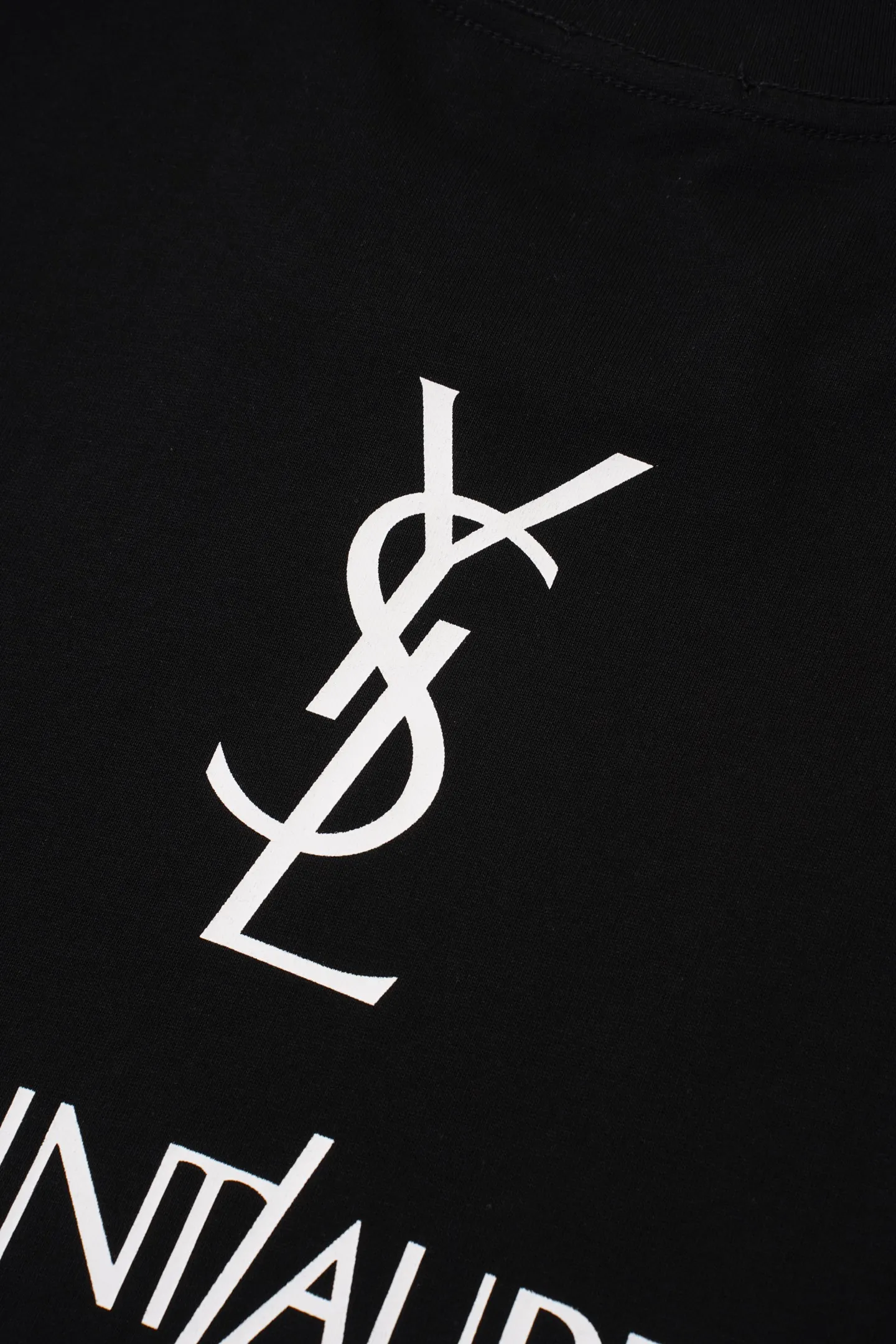 YSL Classiclogo T Classic 280 ! ， ，os ， ， Same Style。 ：White Black Size：XS-L